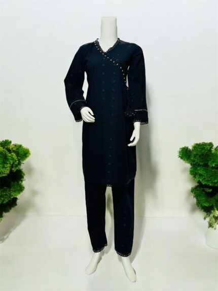 Stitched Cotton Shirt and Trouser