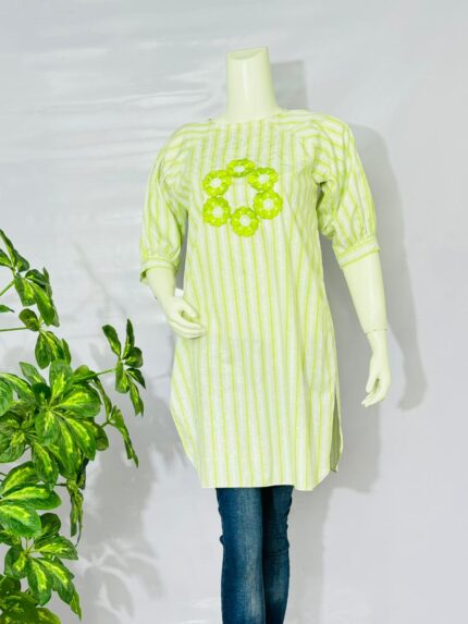 Stitched Cotton Top